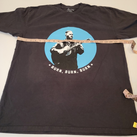 Zach Bryan Official Tour Merch Graphic Tee Size Large NEW! BURN BURN … - Picture 5 of 9